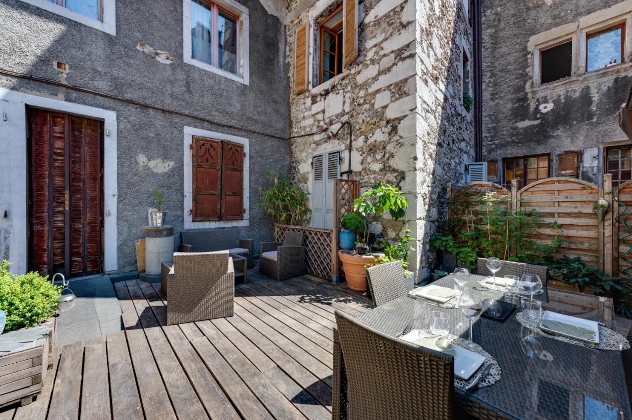 La Terrasse Du Vieil Annecy Apartment Bagian luar foto
